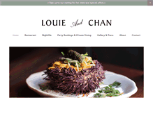 Tablet Screenshot of louieandchan.com